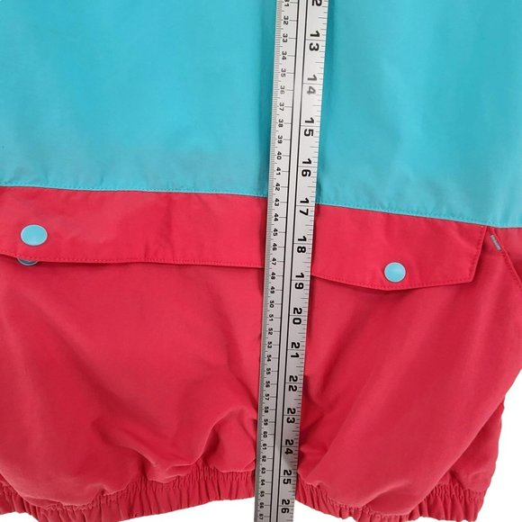 Columbia Women's  Hooded Windbreaker Pullover Jacket Colorblocked Size Small - Picture 8 of 12
